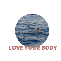 dollyheuvelingvanbeek space dolly be yourself love your body Sticker