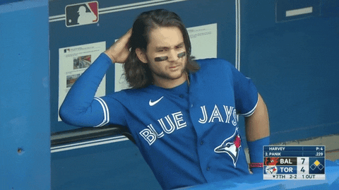 Confused Toronto Blue Jays GIF by Jomboy Media