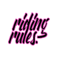 Bike Sticker by riding rules.