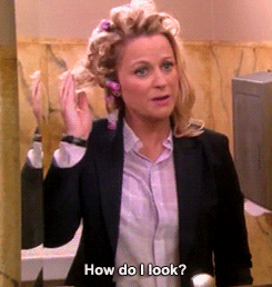 parks and recreation hair GIF