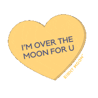 eightmoonmsp love heart design sweet Sticker
