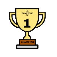 Winner Champion Sticker by gamebore