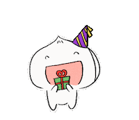 stephaniedraw happybirthday 生日快樂 包子 stephaniedraw Sticker