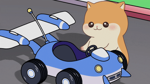 henlokart giphyupload race hamster locked in GIF