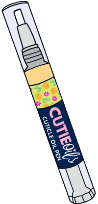 cutieoils nails cuticle oil cutieoils cutieoil Sticker