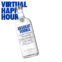 Happy Hour Virtual Party Sticker by Absolut Vodka