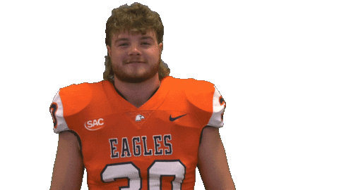 Happy Mullet Sticker by Carson-Newman Athletics