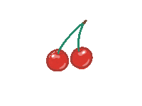 novidwiwulandari food red fruit cherry Sticker