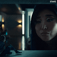 season 2 frown GIF by American Gods