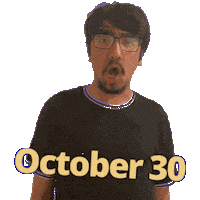 October 30 Sticker