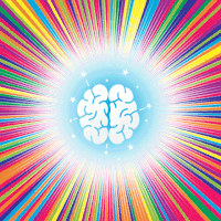 rainbow brain GIF