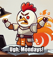 Mondays Ugh GIF by Zorooster