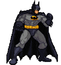 batman char STICKER