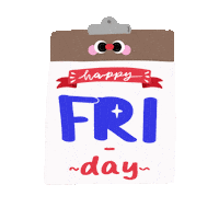 Happy Friday Sticker