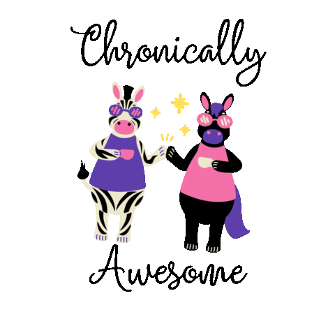 Awesome Tea Time Sticker by Dazzle4Rare