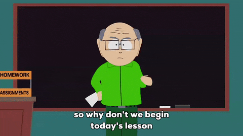 teacher speech GIF by South Park 