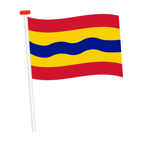 DokkumerVlaggenCentrale giphyupload flag enschede zwolle Sticker