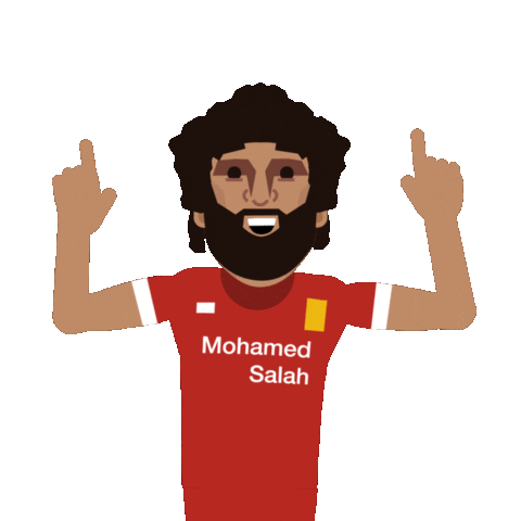 Celebrate Mohamed Salah Sticker by SportsManias