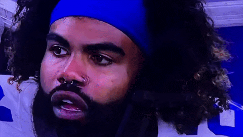 saquanstimpson-cunningham cowboys we lost nfc wildcard GIF