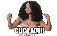 Clica Aqui Sticker by Salon Line