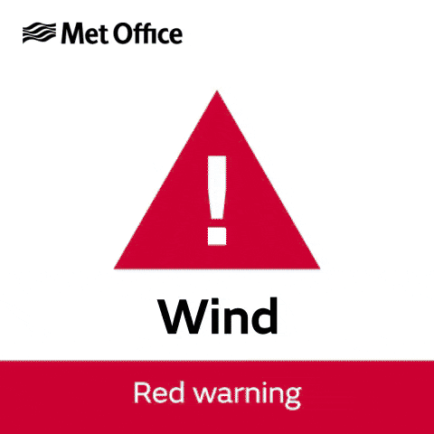 Wind Warning GIF by Met Office weather