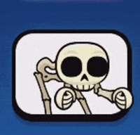 Clash Royale Skeleton GIF