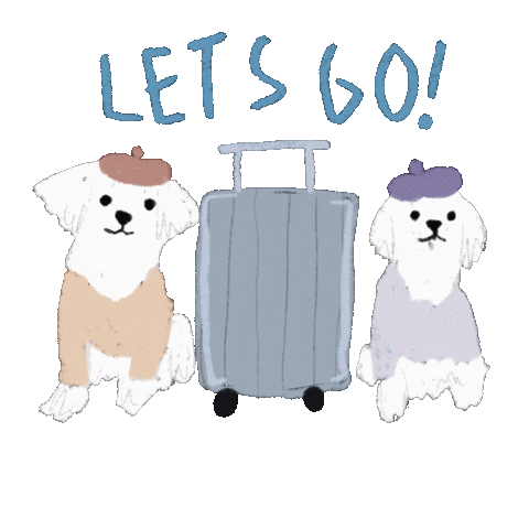 Abcg Traveling Sticker by Andrea Caceres
