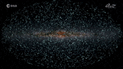 Milky Way Animation GIF by European Space Agency - ESA