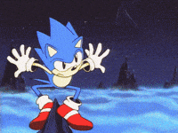 Sonic The Hedgehog Kick GIF