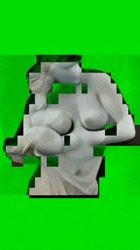 Miami Beach Glitch GIF