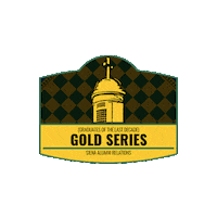 SienaAlumniRelations saints siena siena college gold series Sticker