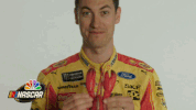 joey logano smile GIF by NASCAR on NBC