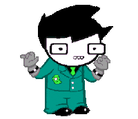 hands john egbert Sticker by Homestuck
