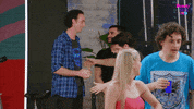 Hugging Hug GIF by Beauty and the Geek Australia