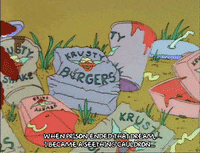 Grabbing Season 3 GIF by The Simpsons