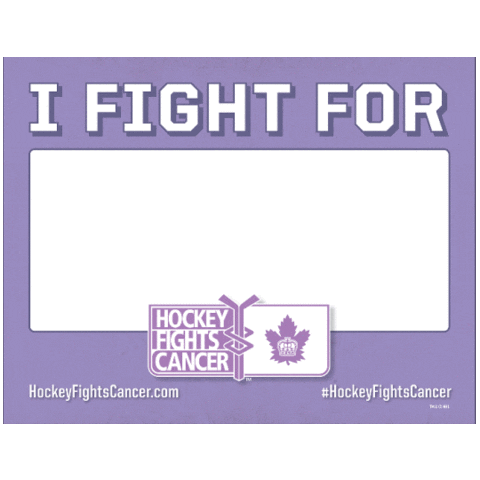 Hockey Cancer Sticker by Toronto Marlies