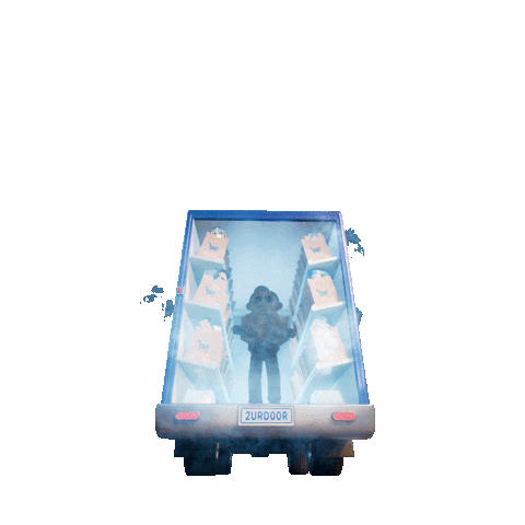Delivery Truck Sticker by Kroger