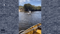 South Australia Man Takes Fishing Trip in Water Tank Boat
