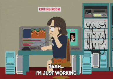 computer working GIF by South Park 