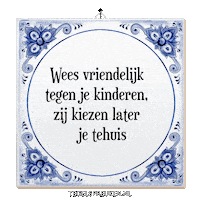Humor Respect Sticker by Tegelspreuken.nl