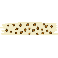 Leo Tape Sticker by My Baby Factory