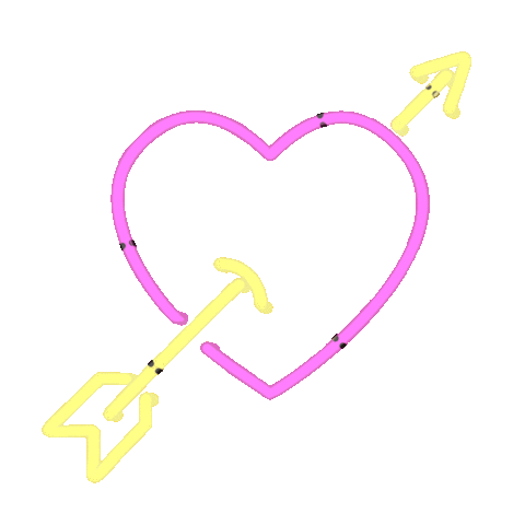 In Love Heart Sticker