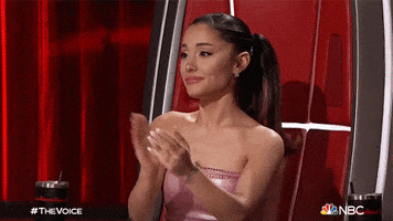 Ariana Grande Singing GIF by The Voice