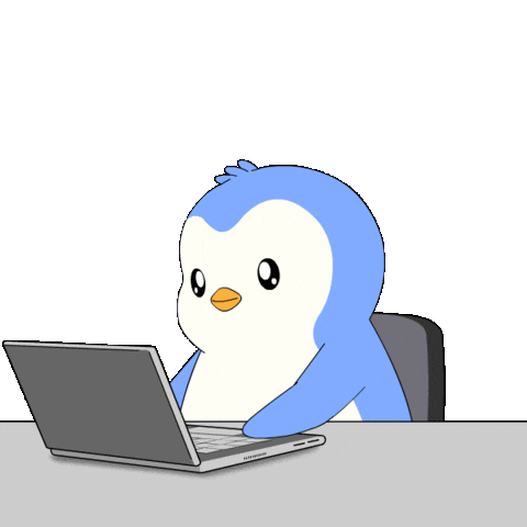 Happy Day Off Sticker by Pudgy Penguins