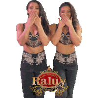 CircRaluy art magic kissing circus Sticker