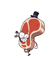 Dance Meat Sticker by Airplan