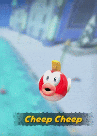 Super Mario Fish GIF