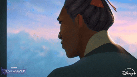 Looking Turn Around GIF by Marvel Studios
