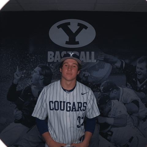 Sport Baseball GIF by BYU Cougars
