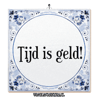 Geld Spreuk Sticker by Tegelspreuken.nl